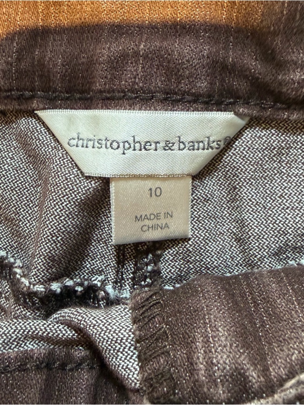 Women's Denim Pencil Skirt - Picture 6 of 6